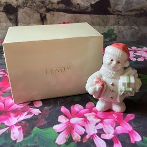 Lenox December-Christmas Snowman